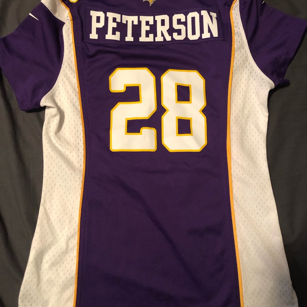 Vikings Peterson Women’s Small Nike Jersey